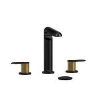 Ciclo 8'' Widespread Bathroom Faucet - Black / Brushed Gold (PVD)
