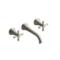  Edge Wall Mount Bathroom Faucet Bathroom Faucet - Brushed Nickel