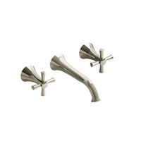  Edge Wall Mount Bathroom Faucet Bathroom Faucet - Polished Nickel - PVD