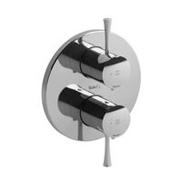  Edge Thermostatic/Volume Control Custom Shower Valve - Chrome