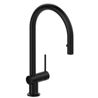  Azure Pull-Out Spray Kitchen Faucet - Black