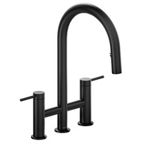  Azure Pull-Out Spray Kitchen Faucet - Black