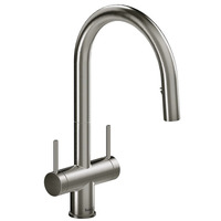  Azure Pull-Out Spray Kitchen Faucet - Stainless Steel