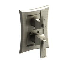  Eiffel Thermostatic/Volume Control Custom Shower Valve - Brushed Nickel