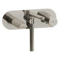  Parabola Wall Mount Whirlpool Faucet Tub Faucet - Polished Nickel - PVD