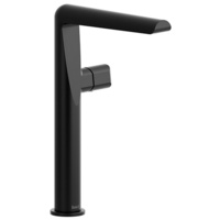  Parabola Single Hole Bathroom Faucet - Black