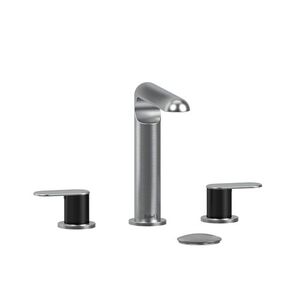RCI08BCBK Ciclo 8'' Widespread Bathroom Faucet - Brushed Chrome (PVD) / Black RCI08BCBK Ciclo 8'' Widespread Bathroom Faucet - Brushed Chrome (PVD) / Black
