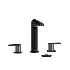 RCI08BKBC10 Ciclo 8'' Widespread Bathroom Faucet - Black / Brushed Chrome (PVD) RCI08BKBC10 Ciclo 8'' Widespread Bathroom Faucet - Black / Brushed Chrome (PVD)
