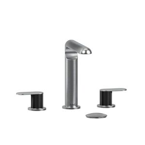 RCI08KNBCBK Ciclo 8'' Widespread Bathroom Faucet - Brushed Chrome (PVD) / Black