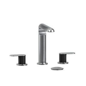 RCI08KNBCBK10 Ciclo 8'' Widespread Bathroom Faucet - Brushed Chrome (PVD) / Black