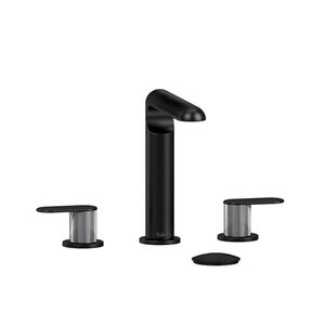 RCI08KNBKC Ciclo 8'' Widespread Bathroom Faucet - Black / Chrome