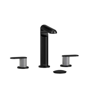 RCI08LNBKBC10 Ciclo 8'' Widespread Bathroom Faucet - Black / Brushed Chrome (PVD) RCI08LNBKBC10 Ciclo 8'' Widespread Bathroom Faucet - Black / Brushed Chrome (PVD)