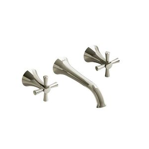 RED03KPN Edge Wall Mount Bathroom Faucet Bathroom Faucet - Polished Nickel - PVD RED03KPN Edge Wall Mount Bathroom Faucet Bathroom Faucet - Polished Nickel - PVD