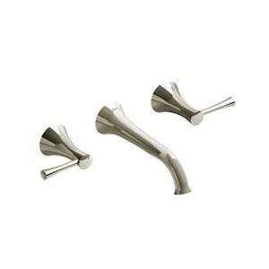 RED03LPN Edge Wall Mount Bathroom Faucet Bathroom Faucet - Polished Nickel - PVD RED03LPN Edge Wall Mount Bathroom Faucet Bathroom Faucet - Polished Nickel - PVD