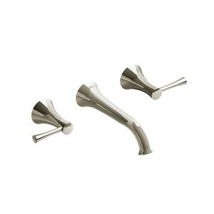 RED03LPN10 Edge Wall Mount Bathroom Faucet Bathroom Faucet - Polished Nickel - PVD