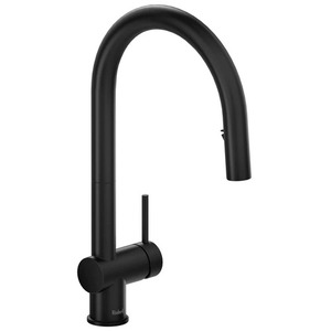 RAZ201BK Azure Pull-Out Spray Kitchen Faucet - Black