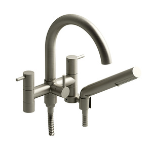RCS06BN CS Deck Mount With Handshower Tub Faucet - Brushed Nickel RCS06BN CS Deck Mount With Handshower Tub Faucet - Brushed Nickel