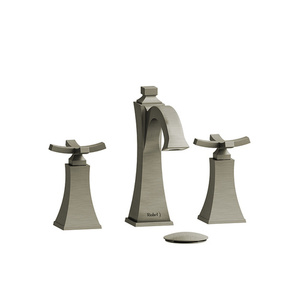 REF08KBN10 Eiffel 8'' Widespread Bathroom Faucet - Brushed Nickel REF08KBN10 Eiffel 8'' Widespread Bathroom Faucet - Brushed Nickel