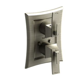 REF83BN Eiffel Thermostatic/Volume Control Custom Shower Valve - Brushed Nickel REF83BN Eiffel Thermostatic/Volume Control Custom Shower Valve - Brushed Nickel
