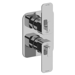 REQ83C Equinox Thermostatic/Volume Control Custom Shower Valve - Chrome REQ83C Equinox Thermostatic/Volume Control Custom Shower Valve - Chrome