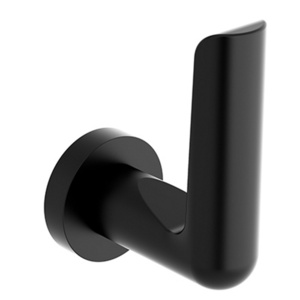 RPB7BK Parabola Robe Hook Bathroom Accessory - Black RPB7BK Parabola Robe Hook Bathroom Accessory - Black