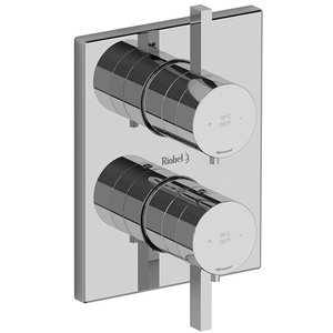 RPFTQ83C Profile Thermostatic/Volume Control Custom Shower Valve - Chrome RPFTQ83C Profile Thermostatic/Volume Control Custom Shower Valve - Chrome