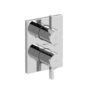 RPXTQ83C Paradox Thermostatic/Volume Control Custom Shower Valve - Chrome RPXTQ83C Paradox Thermostatic/Volume Control Custom Shower Valve - Chrome