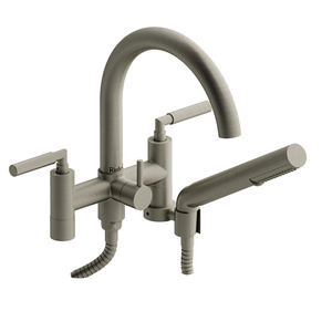 RSY06LBN Sylla Deck Mount With Handshower Tub Faucet - Brushed Nickel RSY06LBN Sylla Deck Mount With Handshower Tub Faucet - Brushed Nickel