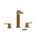 Riobel RCI08KNBG10 Brushed Gold (PVD) 8'' Widespread Bathroom Sink Faucet