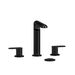 Riobel RCI08LNBK10 Black 8'' Widespread Bathroom Sink Faucet