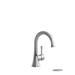 Riobel RED01C10 Chrome Single Hole Bathroom Sink Faucet