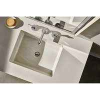  Undercounter Sink Console Bathroom Sink - White