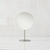  Magnification Mirrors Magnifying Mirror Bathroom Accessory - Satin Nickel