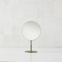  Magnification Mirrors Magnifying Mirror Bathroom Accessory - Light Brushed Bronze