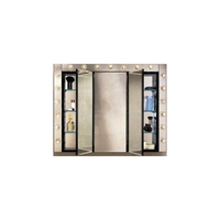  PL Series Tri-view Medicine Cabinet - White