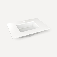  Craft Series Vanity Top Bathroom Vanity - White Zeus