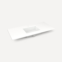  Craft Series Vanity Top Bathroom Vanity - White Zeus