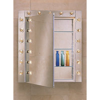  PL Series Swing Door Medicine Cabinet - Black