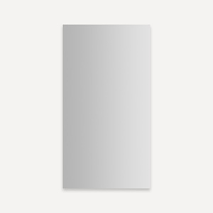RPLM1630G PL Series Swing Door Medicine Cabinet - Anodized Aluminum with Mirror