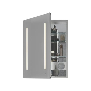 AC2430D4P1L AiO Swing Door Medicine Cabinet - Stainless Steel