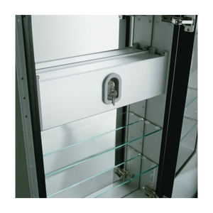 RSLB24D4 M Series Accessory Medicine Cabinet - Silver RSLB24D4 M Series Accessory Medicine Cabinet - Silver