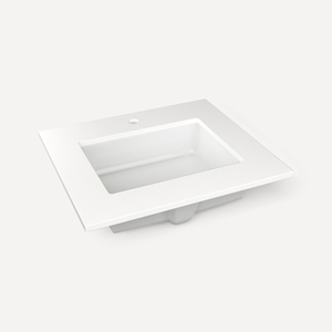RTB25UCO931 Craft Series Vanity Top Bathroom Vanity - White Zeus RTB25UCO931 Craft Series Vanity Top Bathroom Vanity - White Zeus