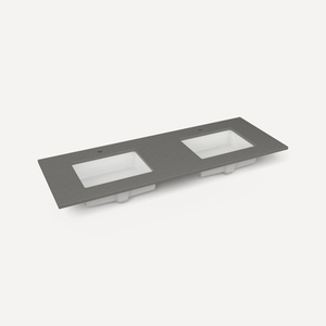 RTB61UDO911D2 Craft Series Vanity Top Bathroom Vanity - Stone Gray RTB61UDO911D2 Craft Series Vanity Top Bathroom Vanity - Stone Gray