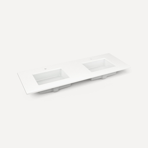 RTB61UDO921D2 Craft Series Vanity Top Bathroom Vanity - Quartz White RTB61UDO921D2 Craft Series Vanity Top Bathroom Vanity - Quartz White