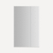 Robern RMR3048D4FBE4L Mirror Swing Door Medicine Cabinet