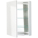 Robern RPLM2430WB White Swing Door Medicine Cabinet