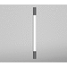 Robern RPL30GBL Black Linear Cabinet Light