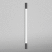 Robern RPL40PBL Black Linear Cabinet Light