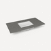 Robern RTB49UCO918 Stone Gray Vanity Top