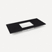 Robern RTB49UCO908 Lava Black Vanity Top